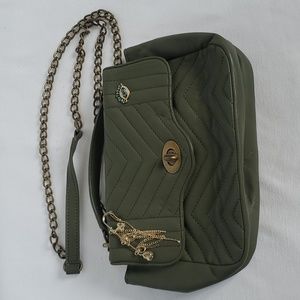 Express Small Shoulder Bag Olive Green